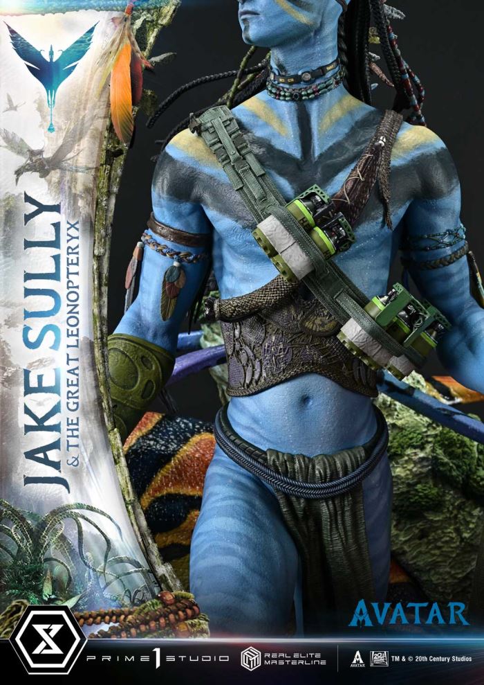 Avatar Jake Sully & The Great Leonopteryx Avatar Legacy Collection DX Version