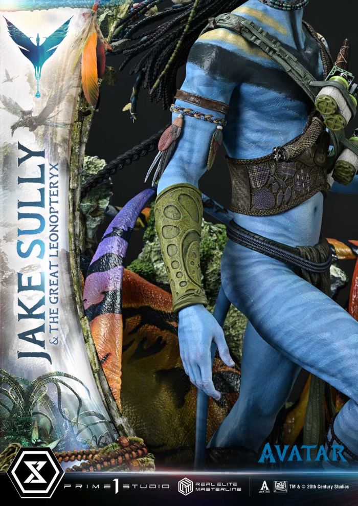 Avatar Jake Sully & The Great Leonopteryx Avatar Legacy Collection DX Version