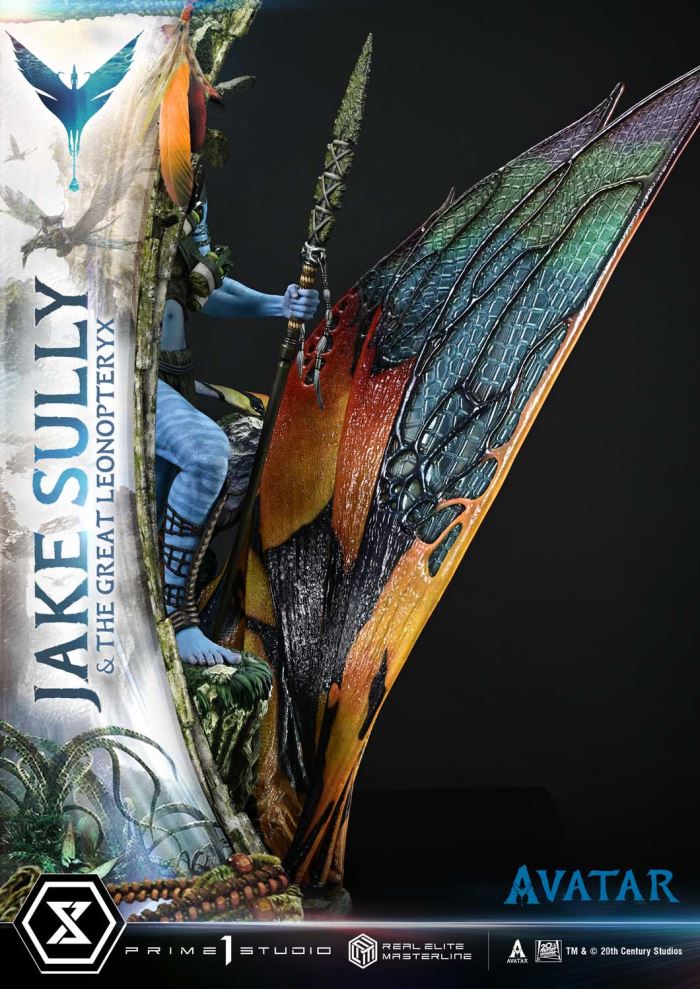 Avatar Jake Sully & The Great Leonopteryx Avatar Legacy Collection DX Version