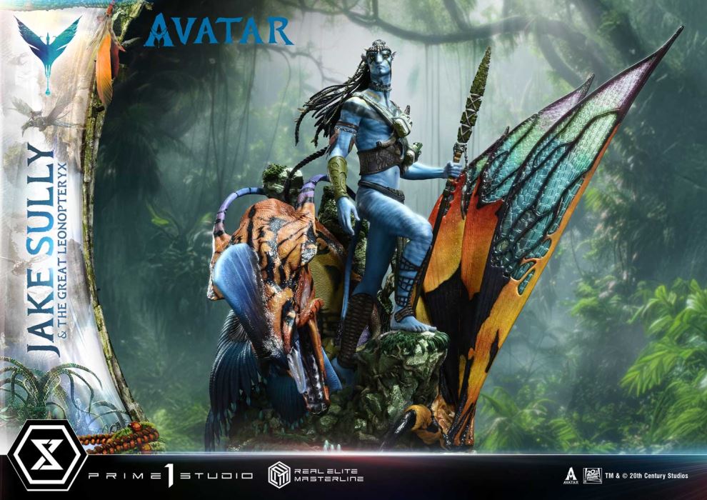 Avatar Jake Sully & The Great Leonopteryx Avatar Legacy Collection DX Version