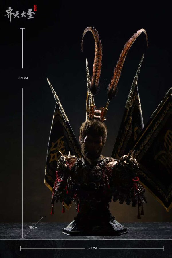 Monkey King Half-Bust Statue