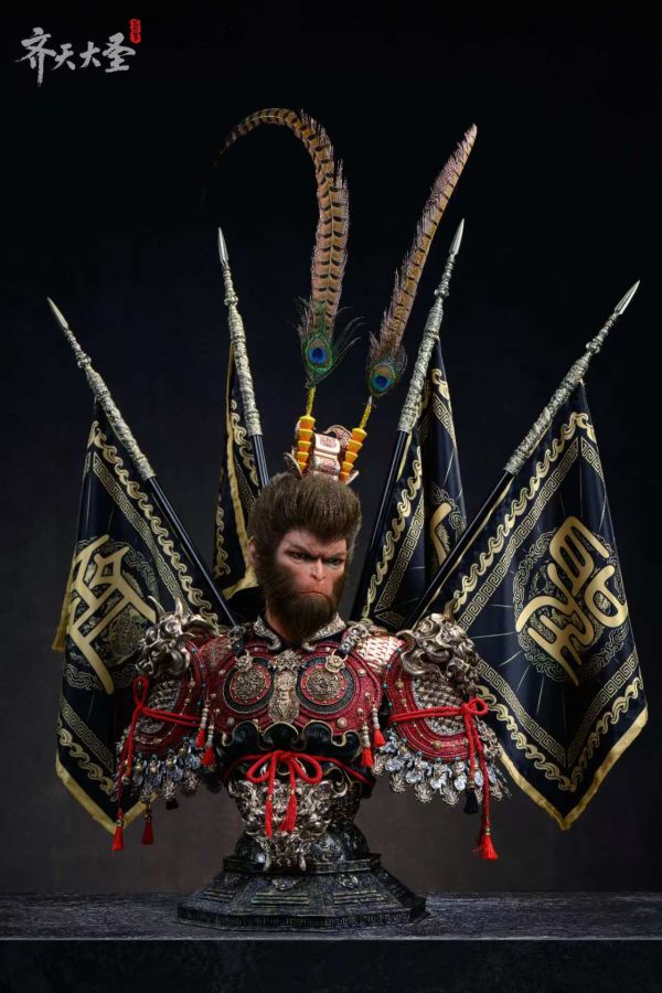 Monkey King Half-Bust Statue