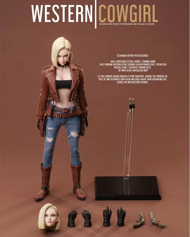 Android 18 Western Cow Girl 1/6