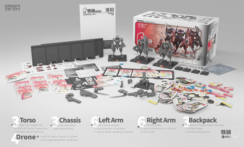 RDL Cavalry Expansion Pack Plastic Kit