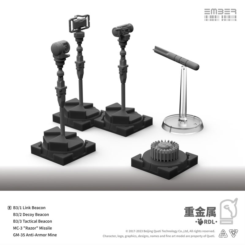 RDL Heavy Metal Expansion Pack Plastic Kit