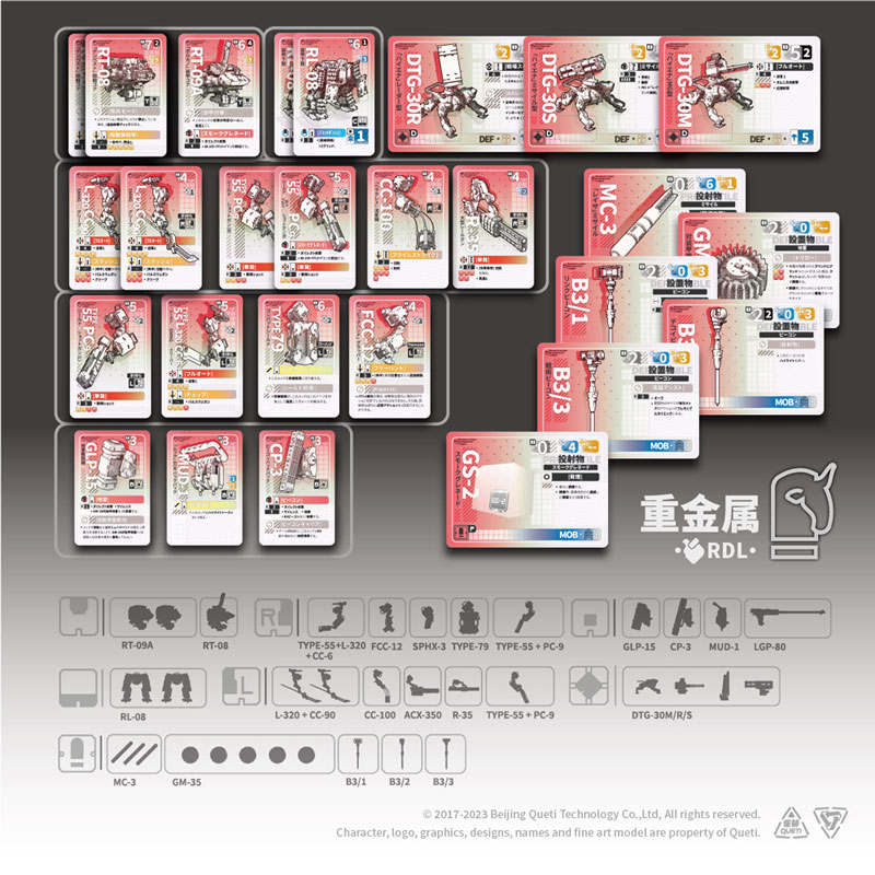 RDL Heavy Metal Expansion Pack Plastic Kit