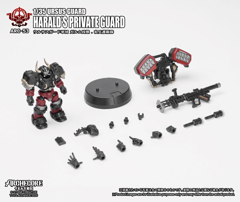 ARCHECORE Saga of Ymirus Series 1/35 Scale ARC-53 Ursus Guard Harald's Private Guard
