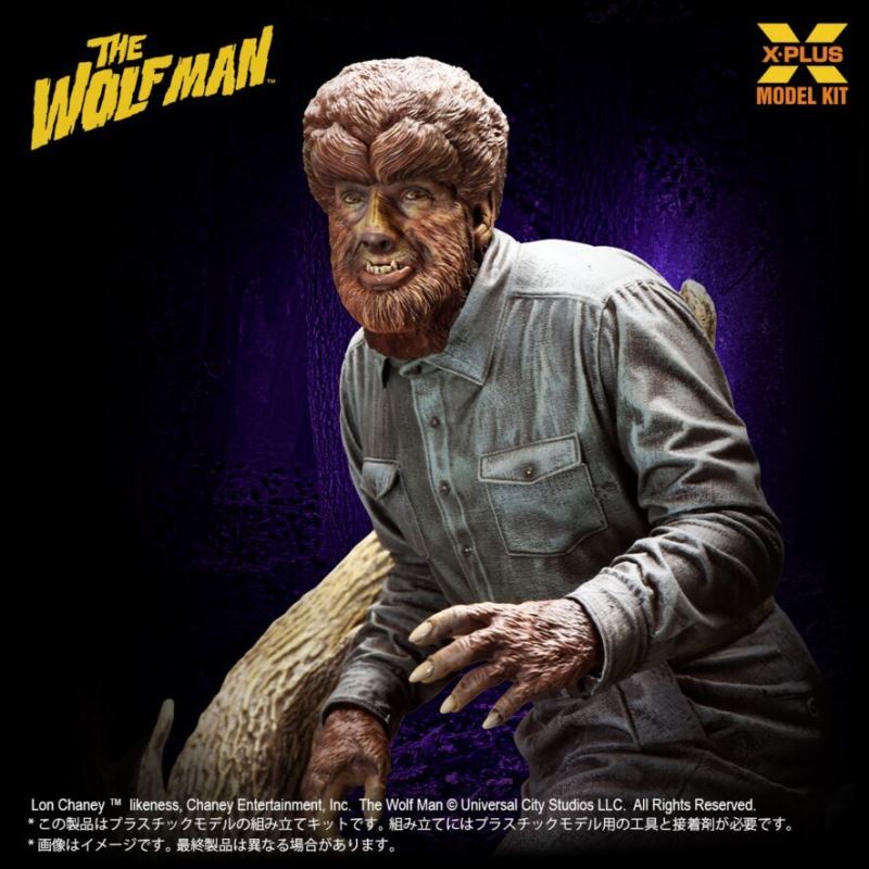 Lon Chaney Jr. as Werewolf Plastic Model Kit 1/8