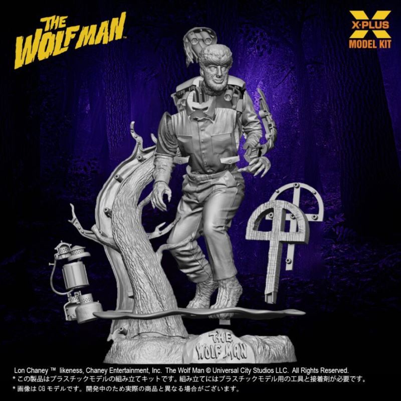 Lon Chaney Jr. as Werewolf Plastic Model Kit 1/8