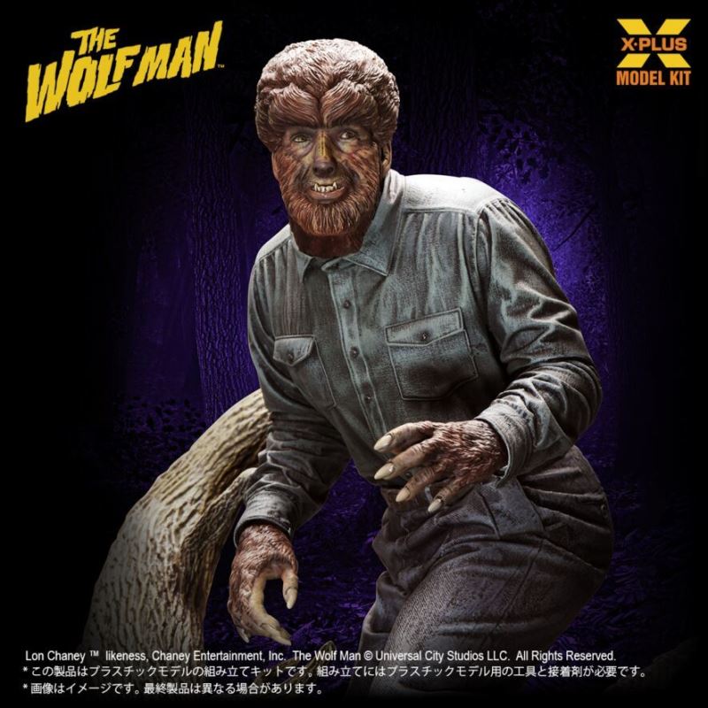 Lon Chaney Jr. as Werewolf Plastic Model Kit 1/8