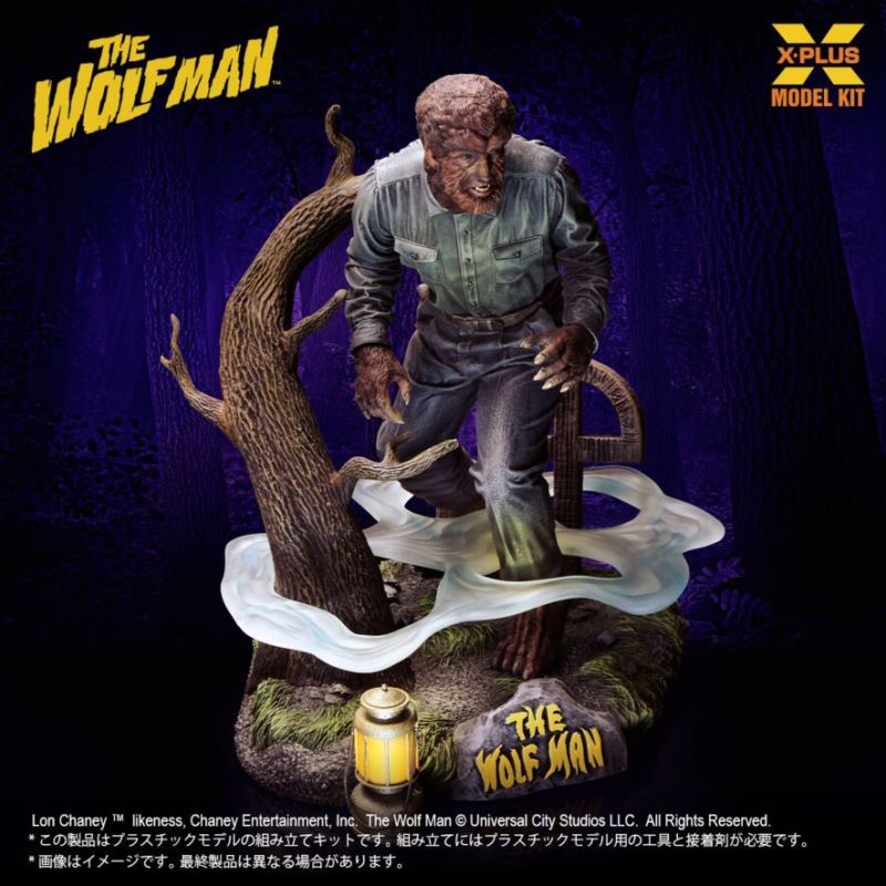 Lon Chaney Jr. as Werewolf Plastic Model Kit 1/8