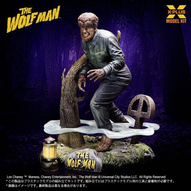 Lon Chaney Jr. as Werewolf Plastic Model Kit 1/8