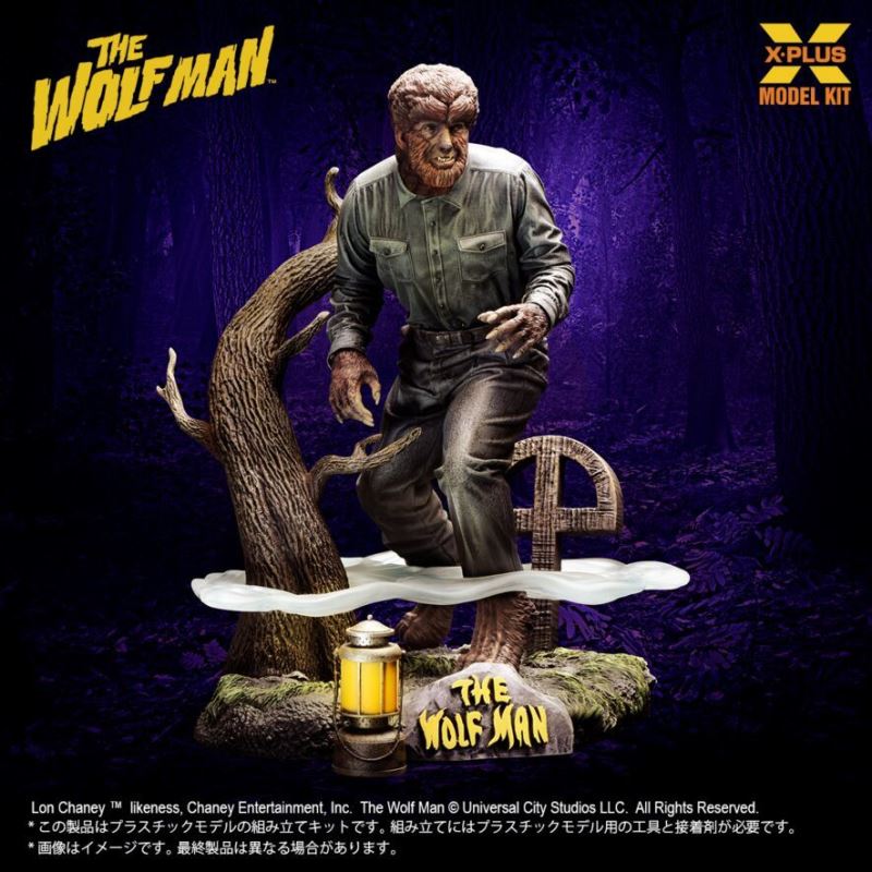 Lon Chaney Jr. as Werewolf Plastic Model Kit 1/8
