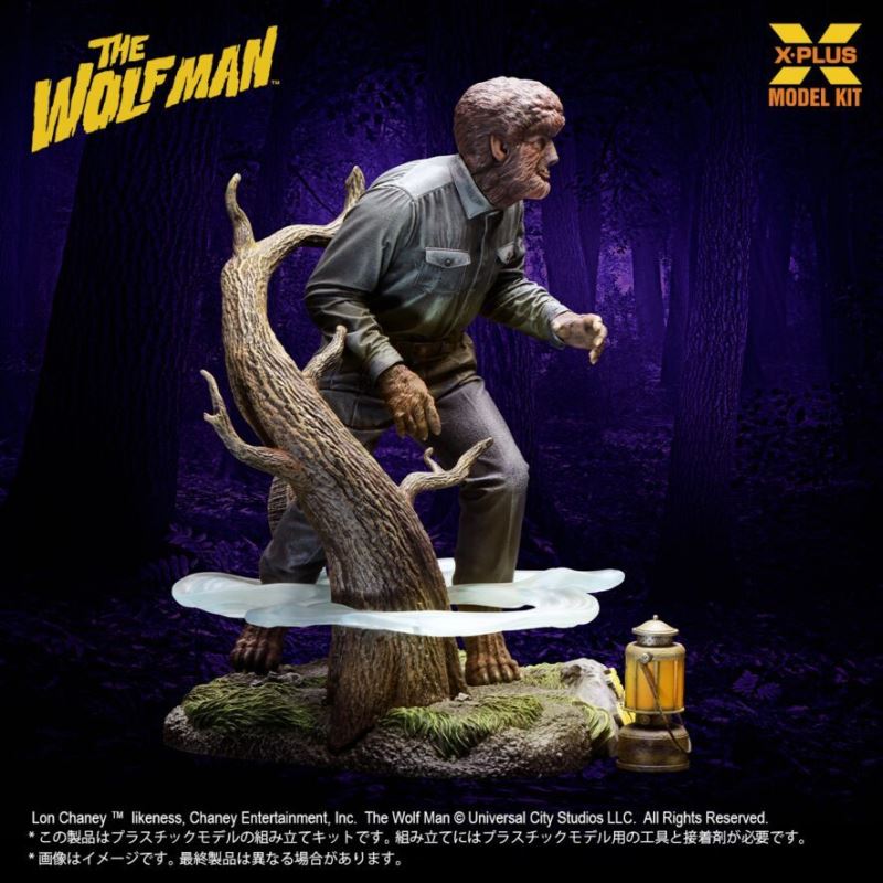 Lon Chaney Jr. as Werewolf Plastic Model Kit 1/8