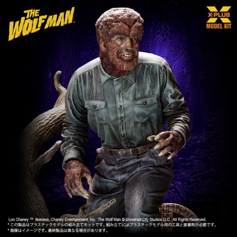 Lon Chaney Jr. as Werewolf Plastic Model Kit 1/8