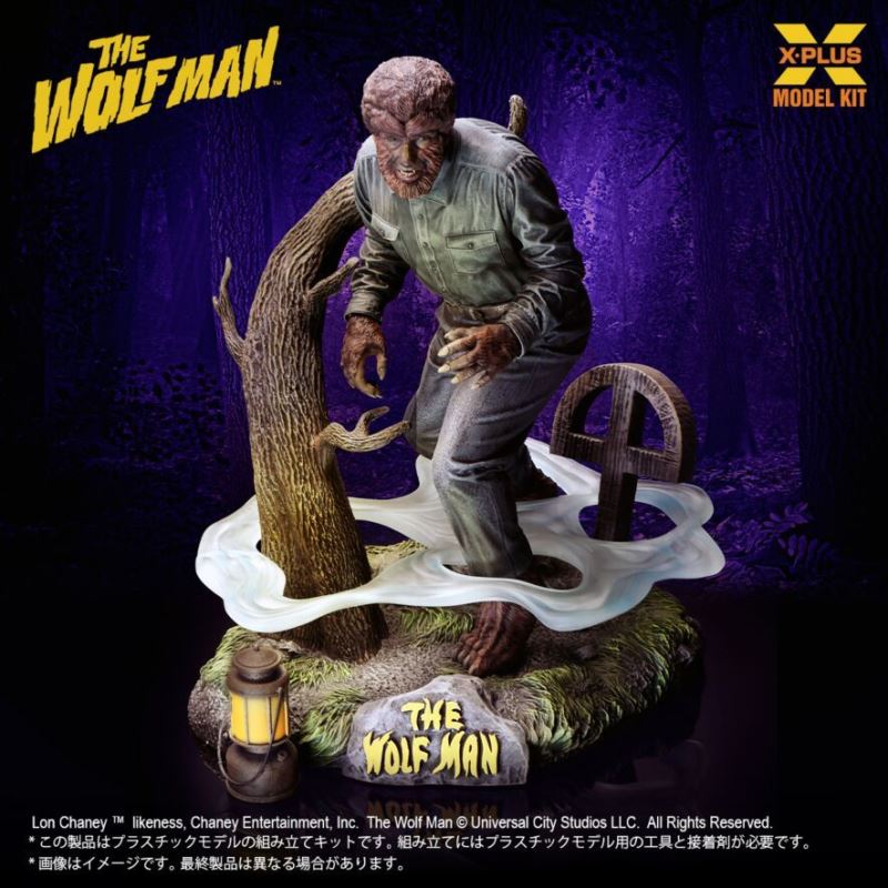 Lon Chaney Jr. as Werewolf Plastic Model Kit 1/8