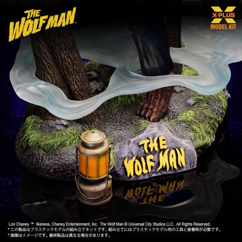 Lon Chaney Jr. as Werewolf Plastic Model Kit 1/8