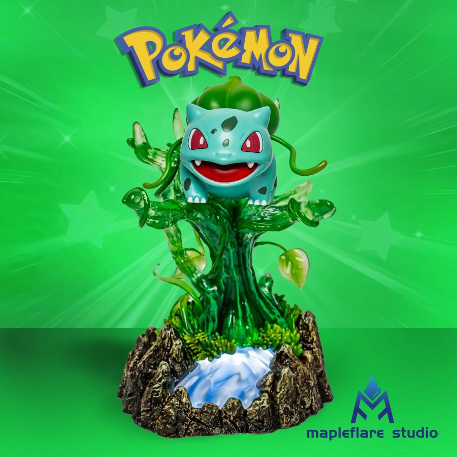 Night Light Series Pikachu & Charizard & Bulbasaur & Squirtle - Pokemon