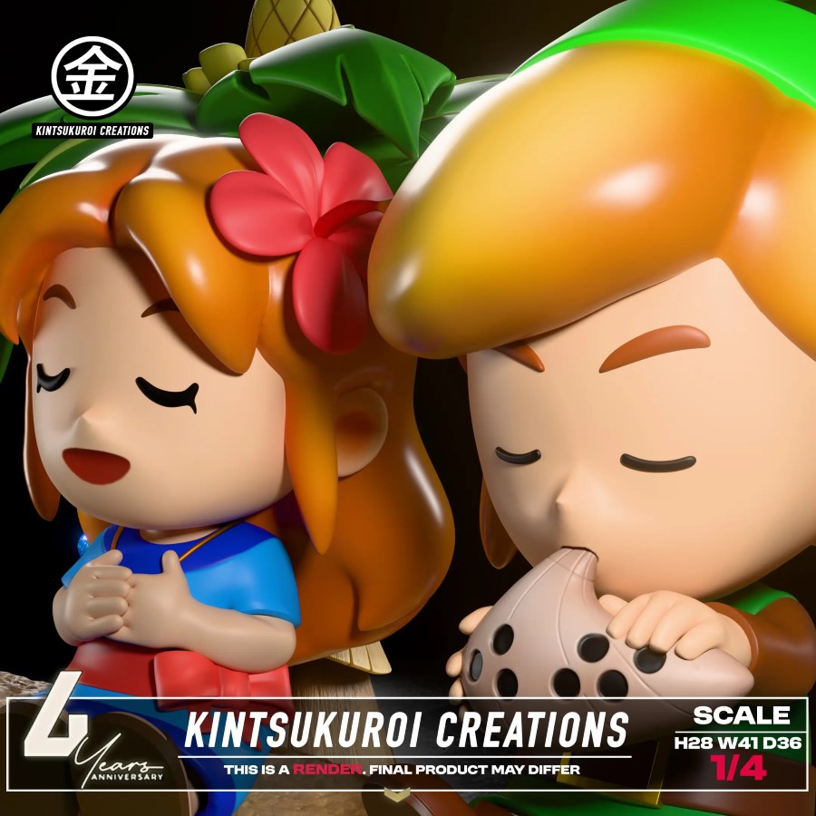 LINK AND MARIN - The Legend of Zelda 1/4