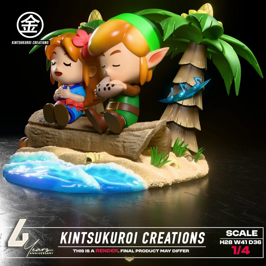 LINK AND MARIN - The Legend of Zelda 1/4