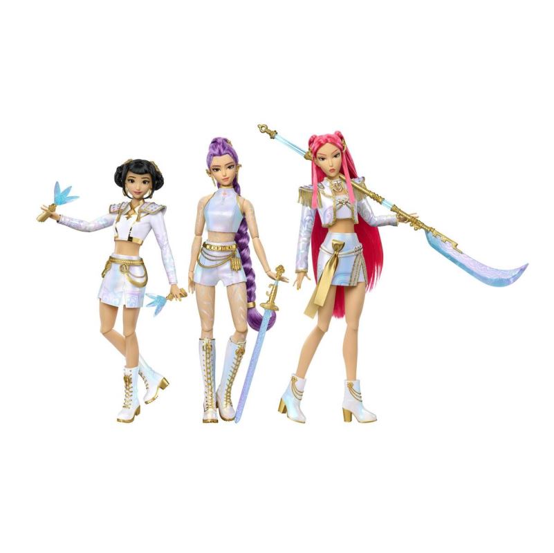 KPop Demon Hunters Rumi, Mira, and Zoey