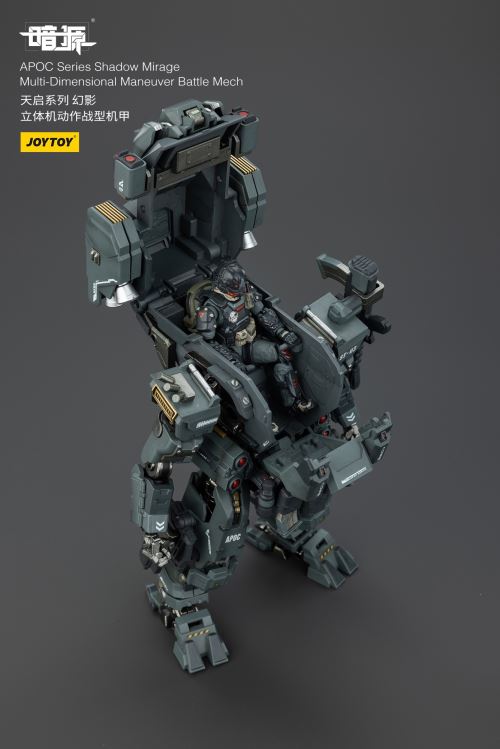 Apocalypse Series Mechs - Phantom/Iron Curtain/Sky Raid/Storm Dawn/Rock White Blade 1/25