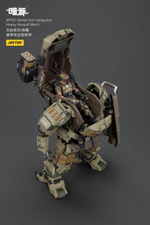 Apocalypse Series Mechs - Phantom/Iron Curtain/Sky Raid/Storm Dawn/Rock White Blade 1/25