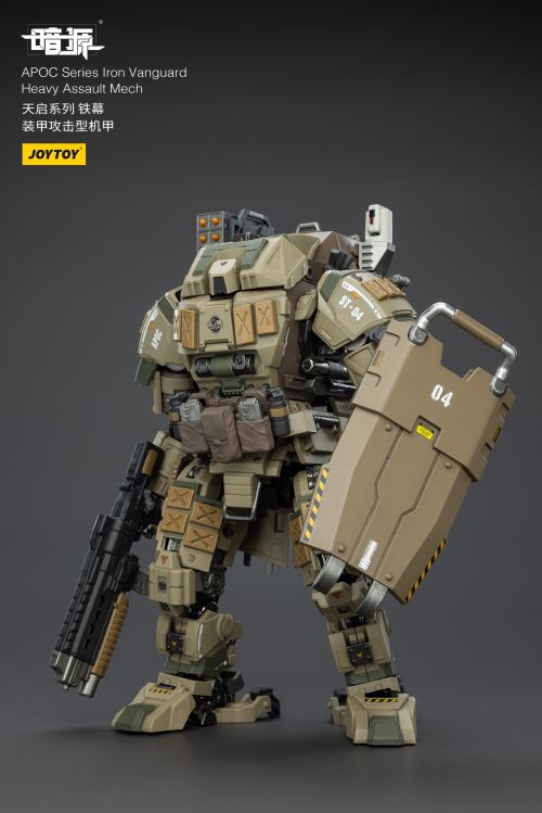 Apocalypse Series Mechs - Phantom/Iron Curtain/Sky Raid/Storm Dawn/Rock White Blade 1/25