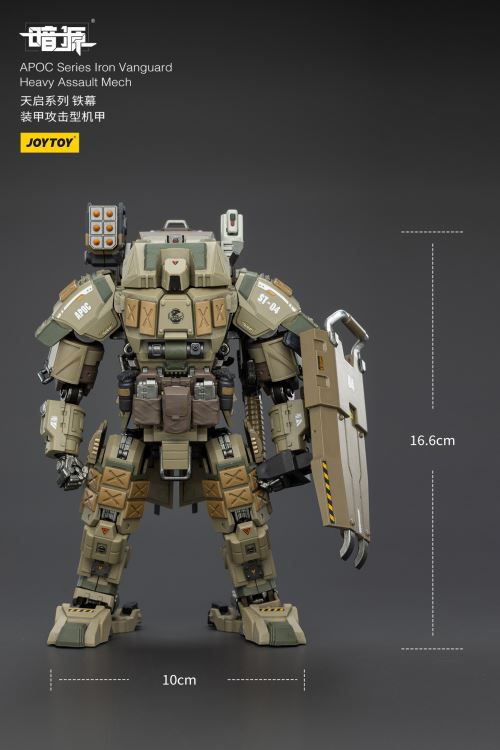 Apocalypse Series Mechs - Phantom/Iron Curtain/Sky Raid/Storm Dawn/Rock White Blade 1/25