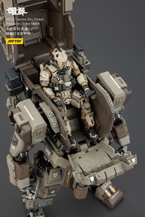 Apocalypse Series Mechs - Phantom/Iron Curtain/Sky Raid/Storm Dawn/Rock White Blade 1/25