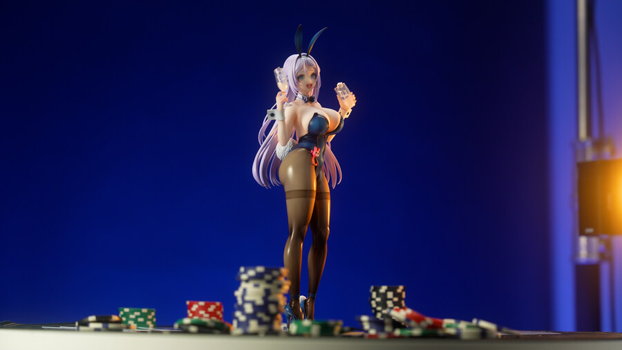 Goddess of Victory: Nikke Folkwang: Moist Rabbit 1/7