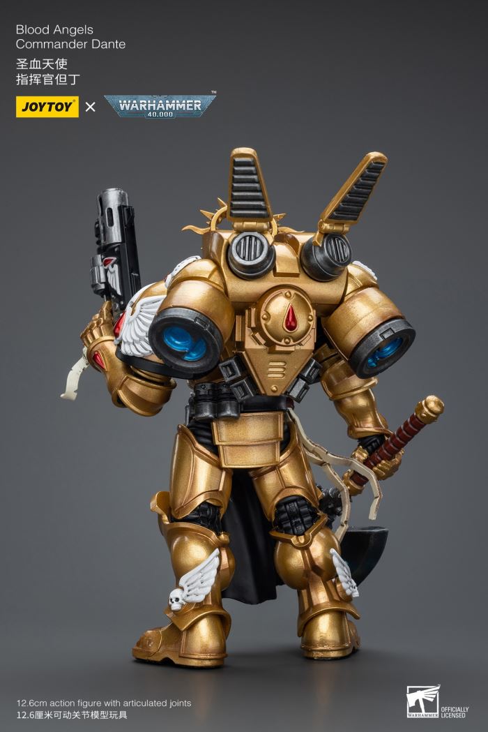 Black Templar Emperor Warrior Bayard's Revenge / Blood Angel Commander Dante 1/18