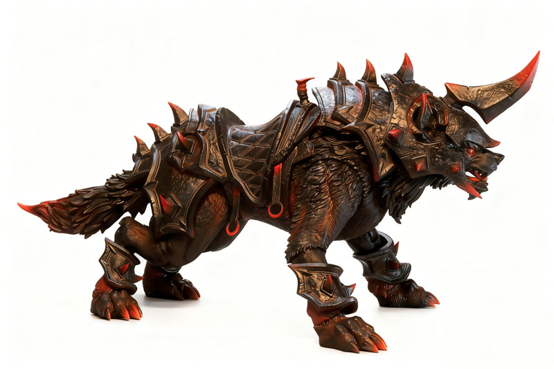 Wolf of glory Special Edition Lava 1/12