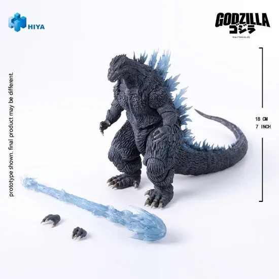 Exquisite Basic Series None Scale 7 Inch Godzilla AGAINST MECHAGODZILLA Heat Ray Godzilla
