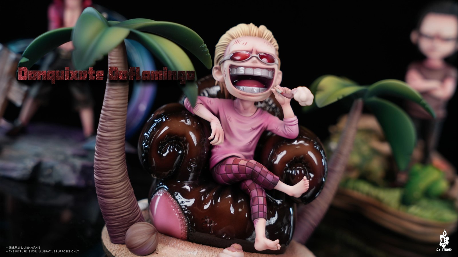 Donquixote Doflamingo, Dracule Mihawk and Sir Crocodile - One Piece