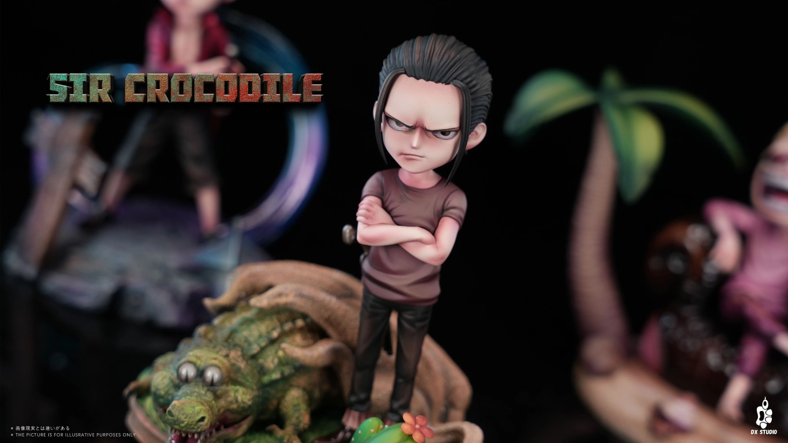 Donquixote Doflamingo, Dracule Mihawk and Sir Crocodile - One Piece