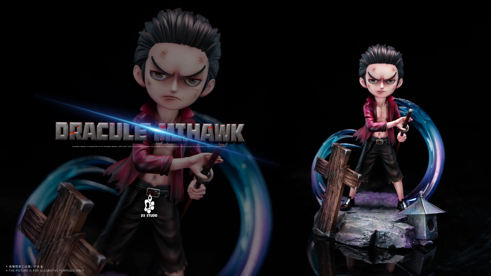 Donquixote Doflamingo, Dracule Mihawk and Sir Crocodile - One Piece