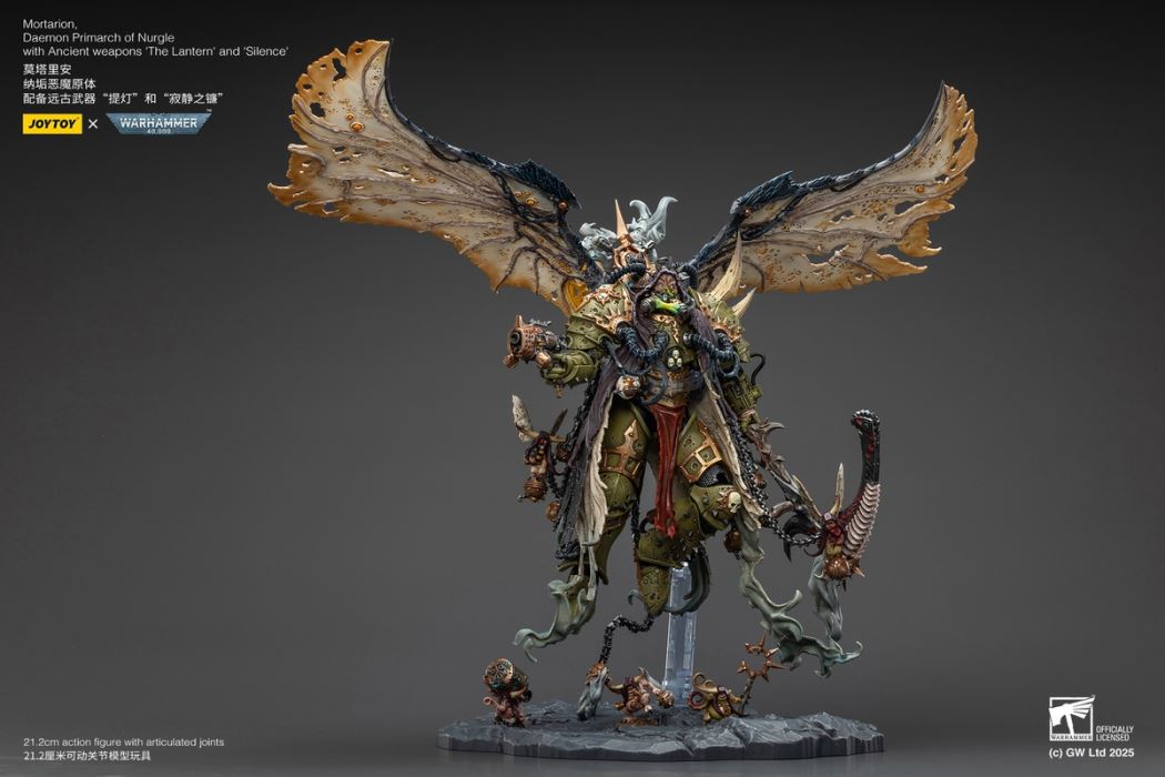 Warhammer Mortarion Nurgle Daemon Primarch 1/18