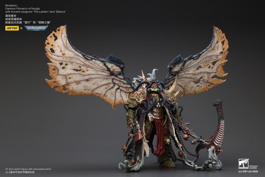 Warhammer Mortarion Nurgle Daemon Primarch 1/18