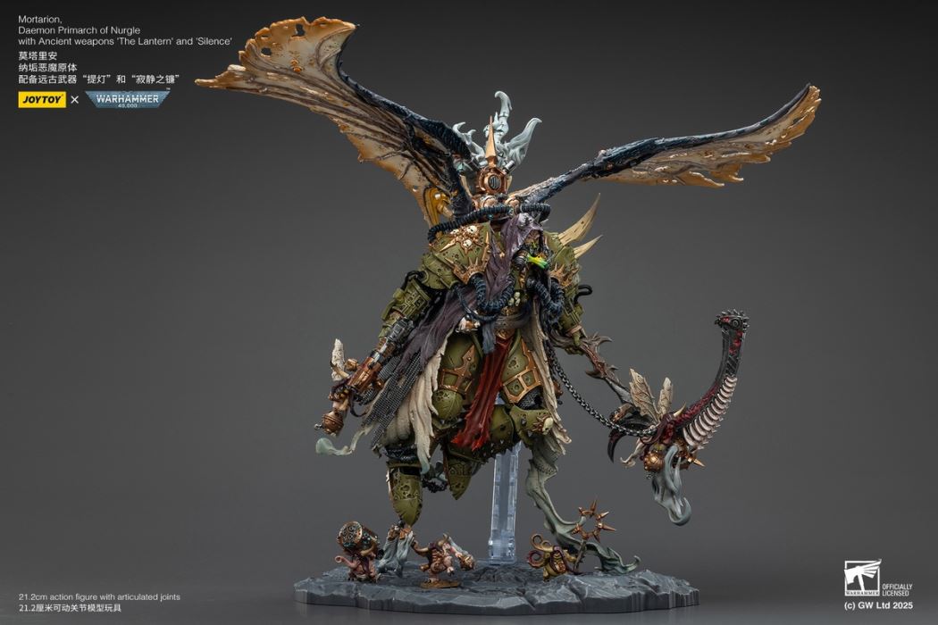 Warhammer Mortarion Nurgle Daemon Primarch 1/18
