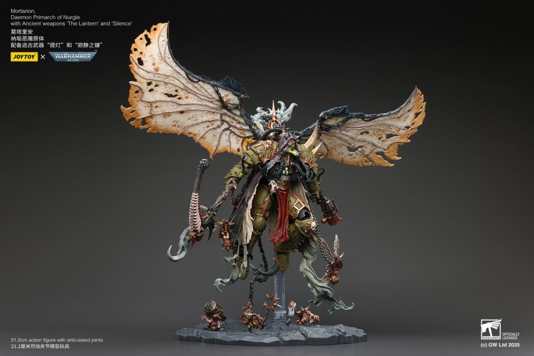 Warhammer Mortarion Nurgle Daemon Primarch 1/18