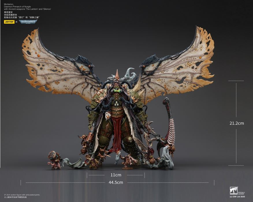 Warhammer Mortarion Nurgle Daemon Primarch 1/18