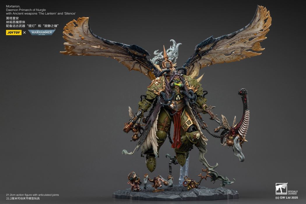 Warhammer Mortarion Nurgle Daemon Primarch 1/18