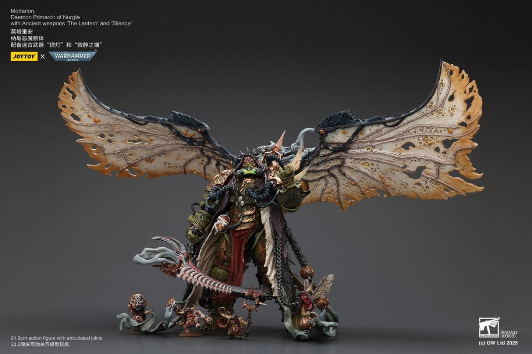 Warhammer Mortarion Nurgle Daemon Primarch 1/18