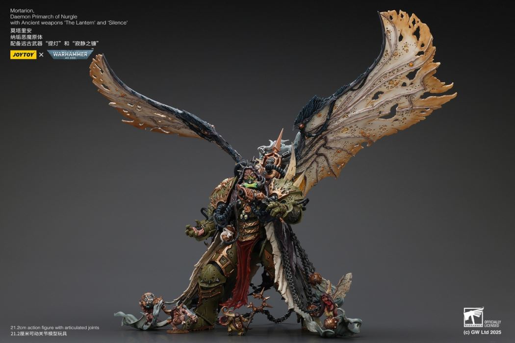 Warhammer Mortarion Nurgle Daemon Primarch 1/18