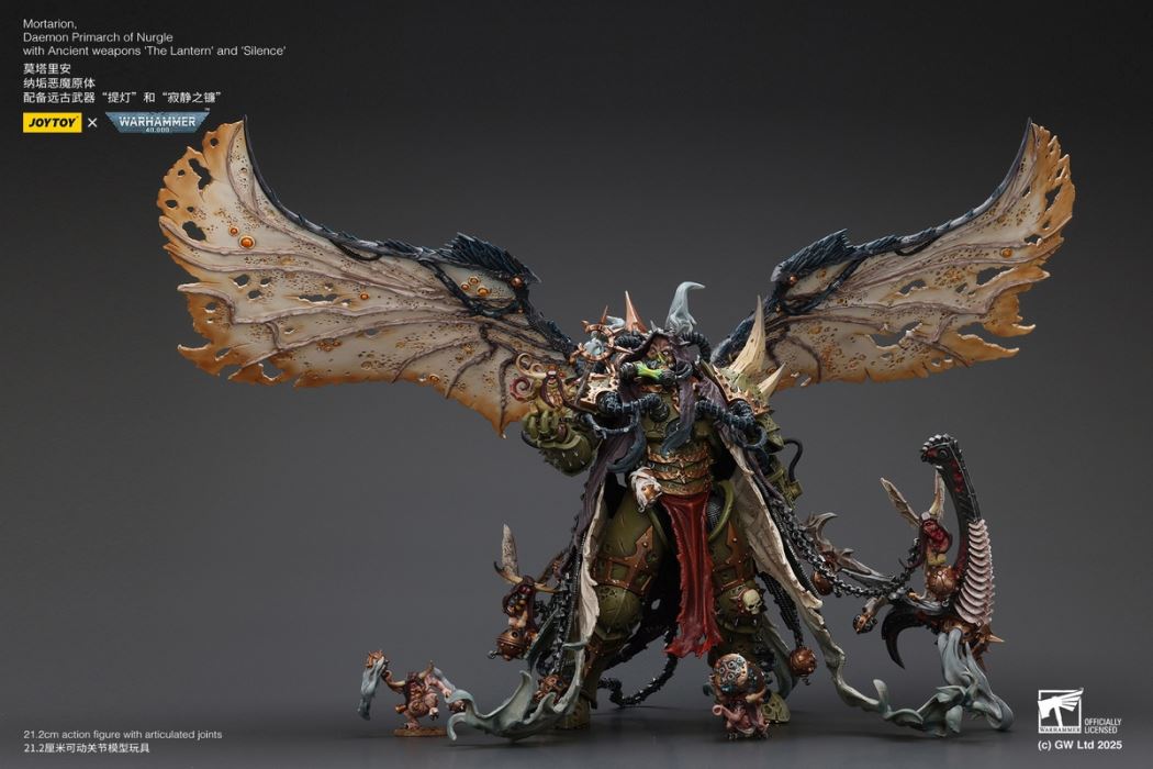 Warhammer Mortarion Nurgle Daemon Primarch 1/18