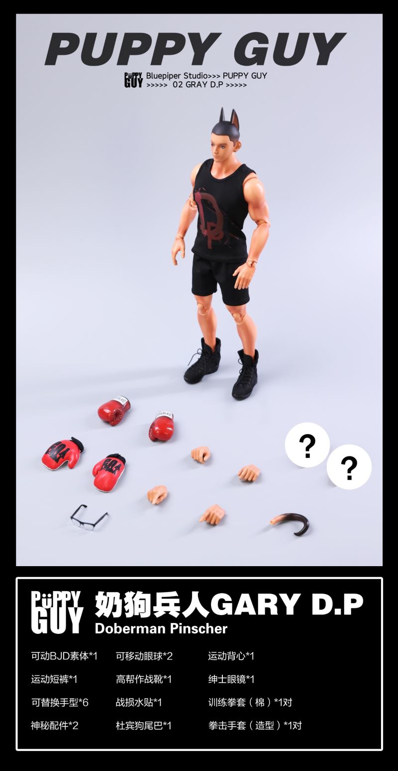 Original BJD PUPPY GUY-WHITE & GARY D.P