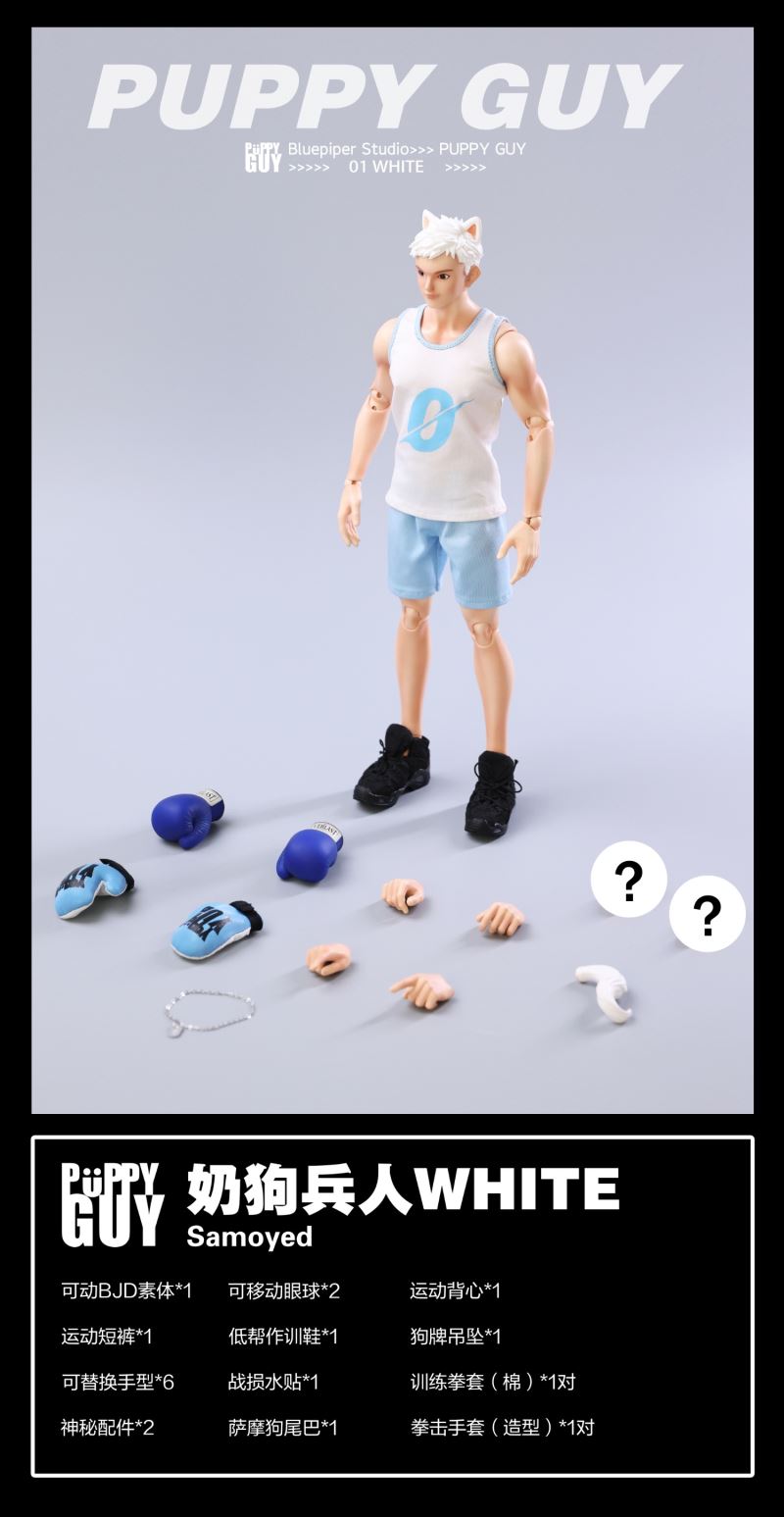 Original BJD PUPPY GUY-WHITE & GARY D.P