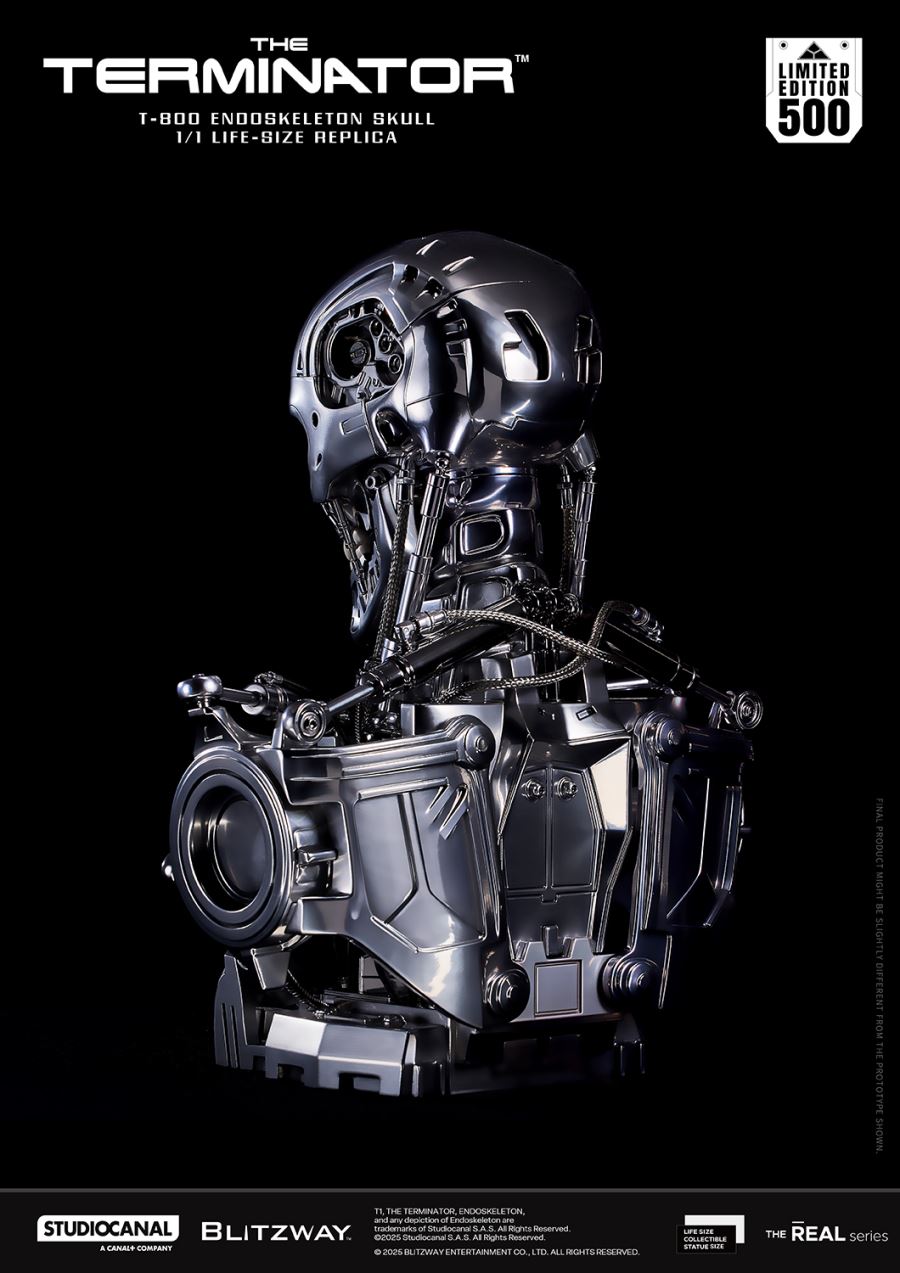T-800 Endoskeleton Life-size Bust Replica 1/1