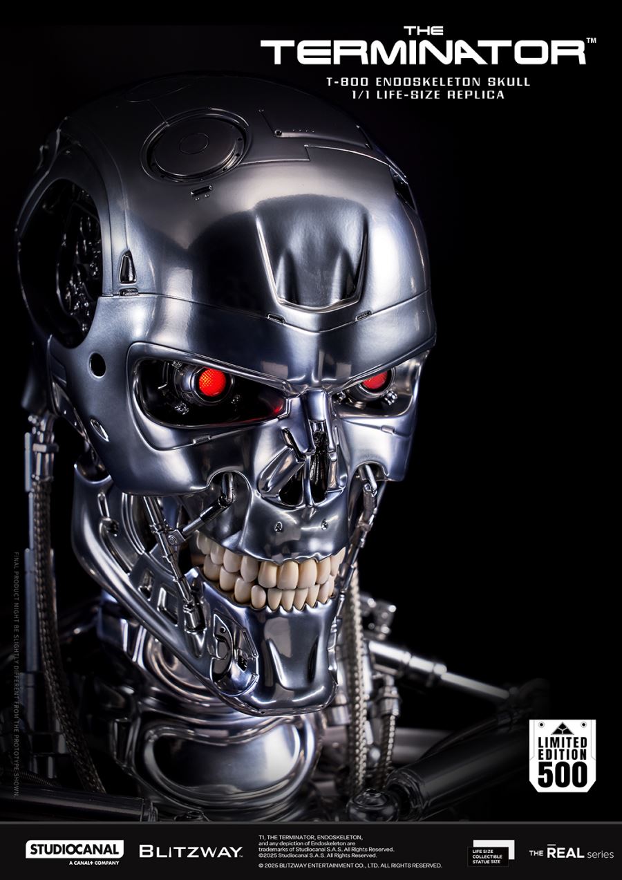 T-800 Endoskeleton Life-size Bust Replica 1/1